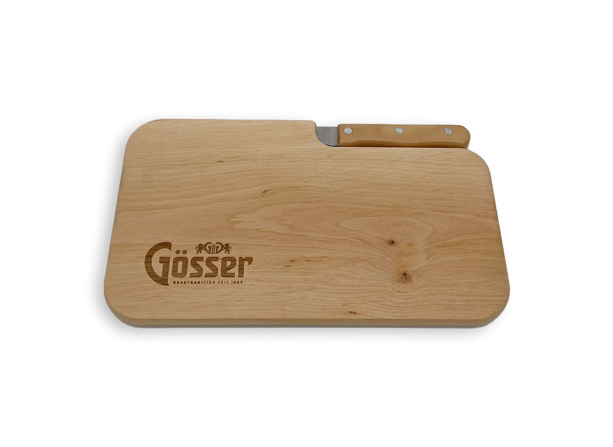Gösser Jausenbrettl m. Messer