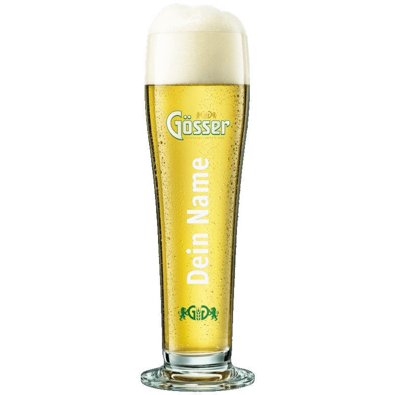 Geschenkbox mit personalisiertem Glas