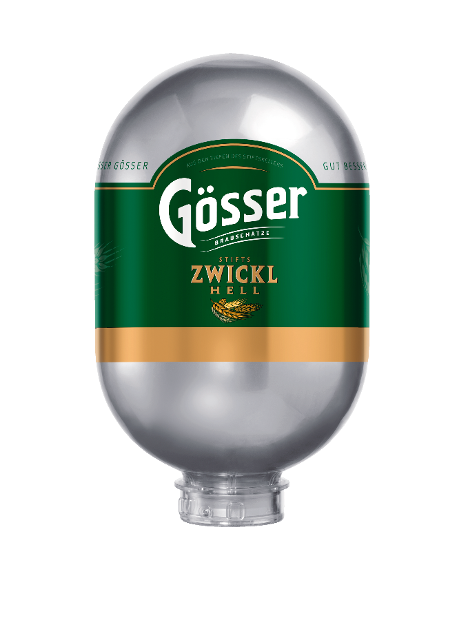 Gösser Stifts-Zwickl hell BLADE Fass 8L