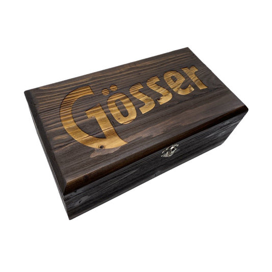 Geschenkbox mit personalisiertem Glas