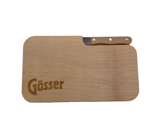 Gösser Jausenbrettl m. Messer