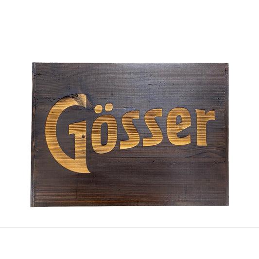 Gösser Wandschild